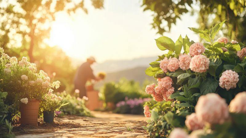 Hydrangea Planting in Ventura County, CA