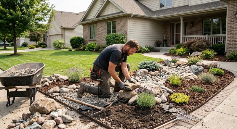 Rock Garden Installation in Honolulu, HI